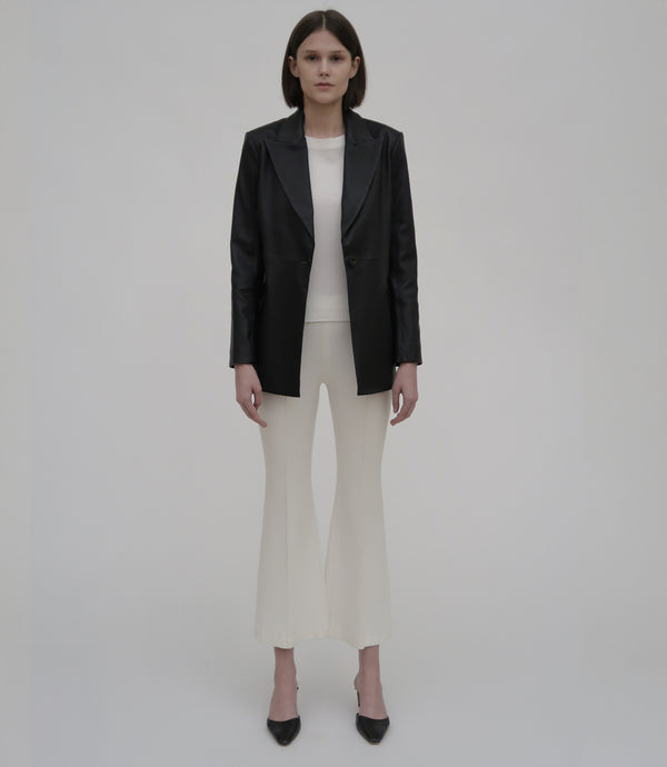 Rosetta Getty Pull On Cropped Flare