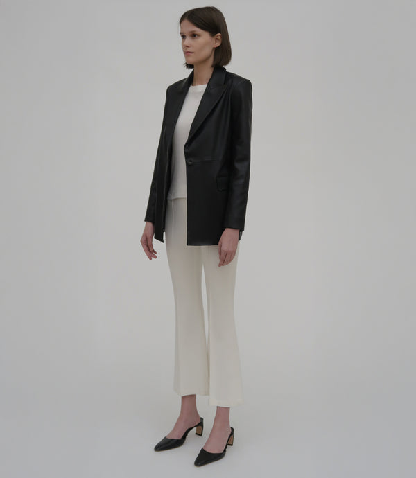 Rosetta Getty Pull On Cropped Flare