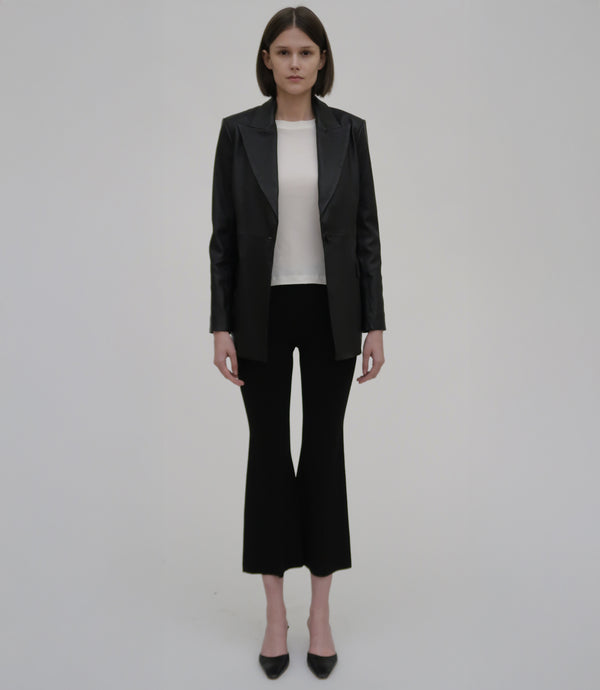 Rosetta Getty Pull On Cropped Flare