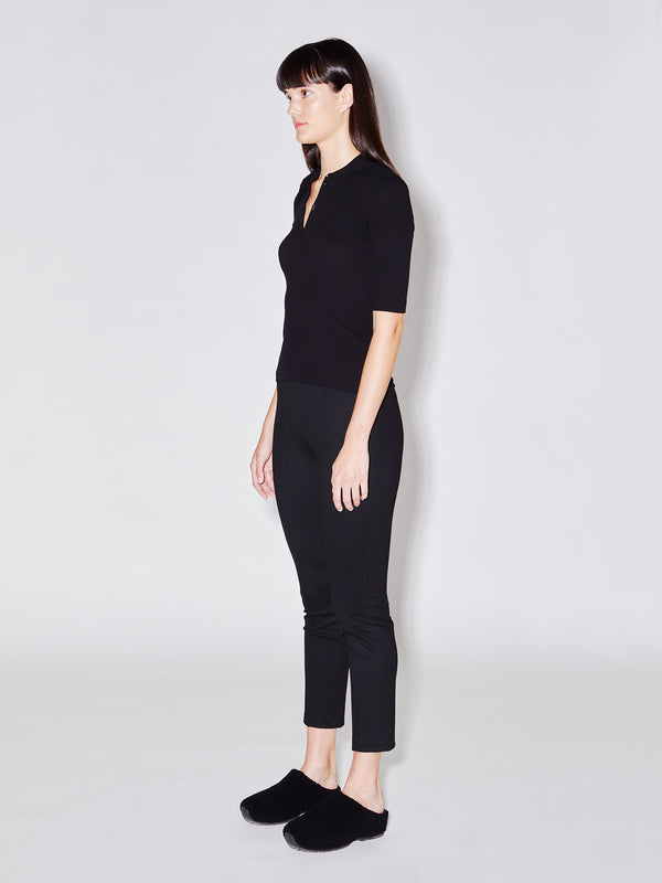 Rosetta Getty Pull On Cropped Slim Pant