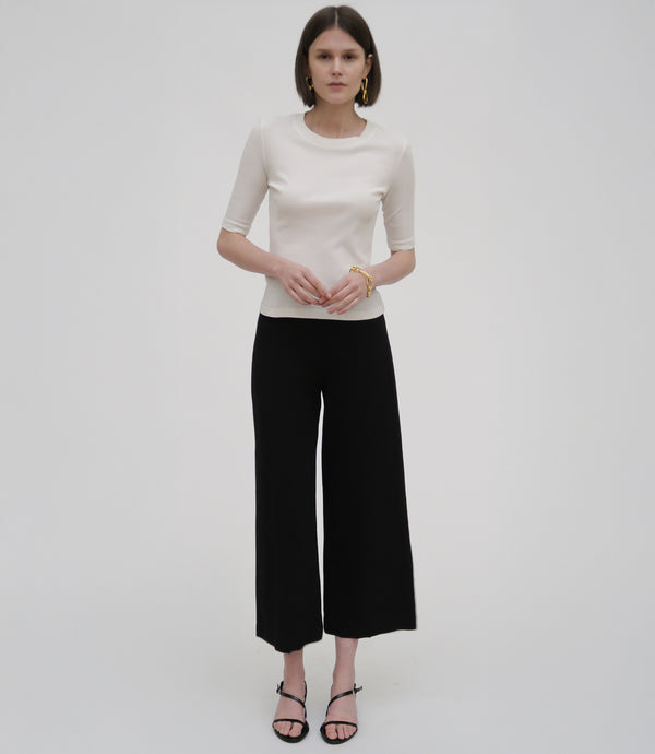rosetta getty Pull On Cropped Straight Pant