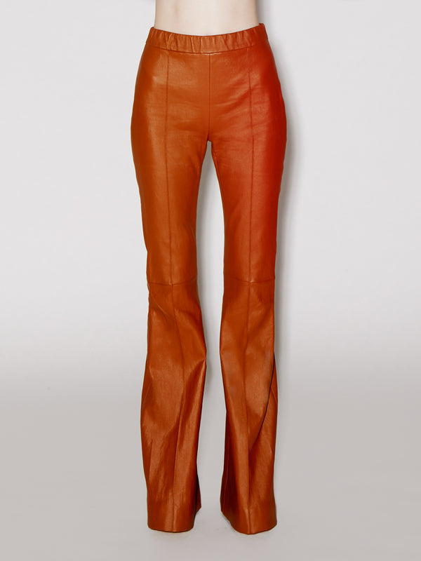 Rosetta Getty PULL ON PINTUCK FLARE - STRETCH PLONGE