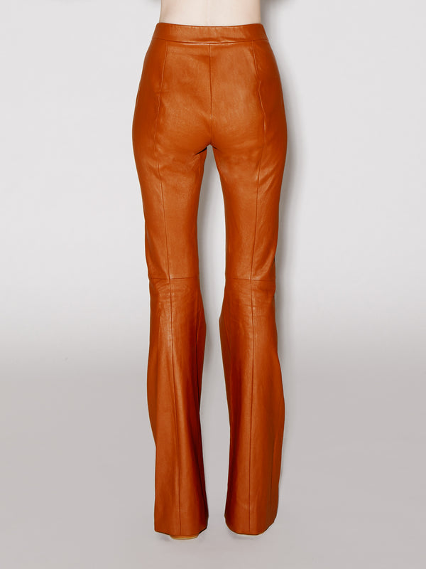 Rosetta Getty PULL ON PINTUCK FLARE - STRETCH PLONGE