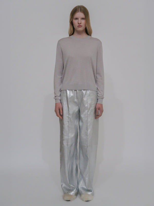 Rosetta Getty RELAXED CREWNECK SWEATER