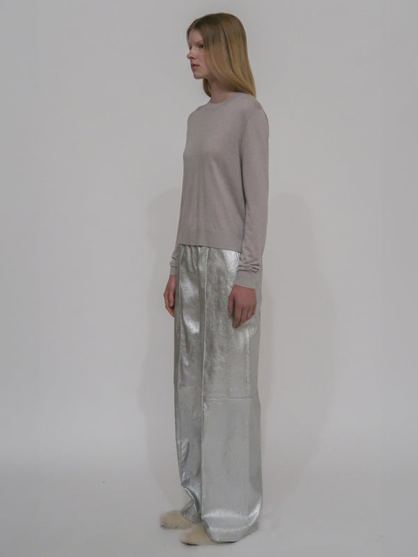 Rosetta Getty RELAXED CREWNECK SWEATER