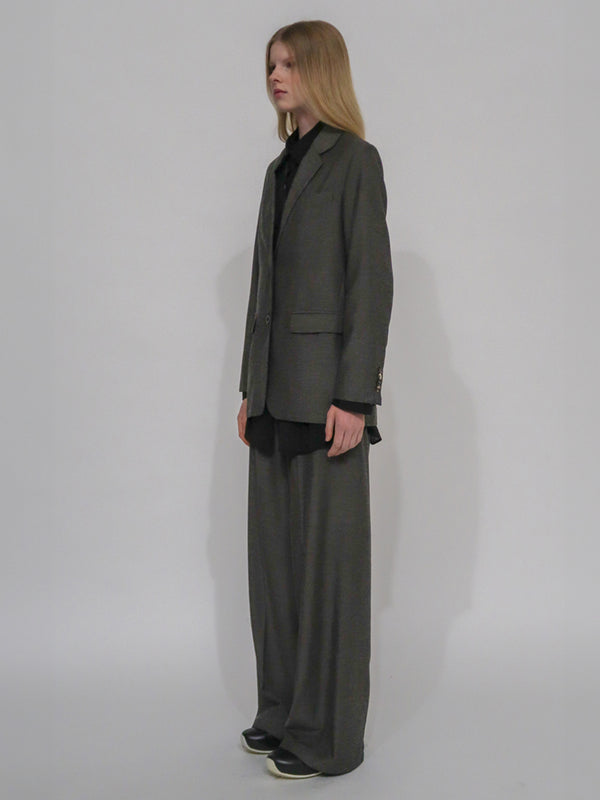 Rosetta Getty RELAXED PULL ON PANT- CANVAS SUITING