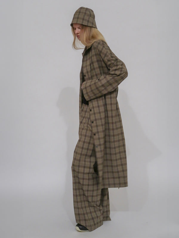 rosetta getty RELAXED PULL ON PANT- TECHNICAL PLAID