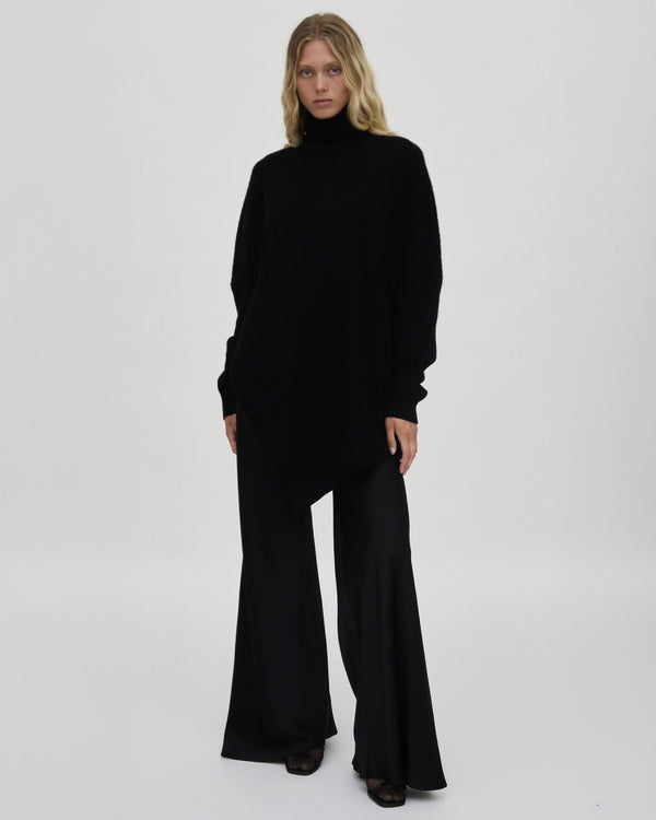 rosetta getty RIB PANELED TURTLENECK