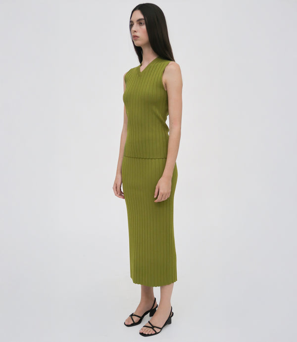 Rosetta Getty RIB SWEATER VEST