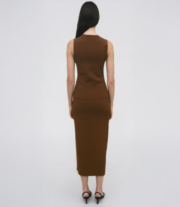 Rosetta Getty RIB SWEATER VEST