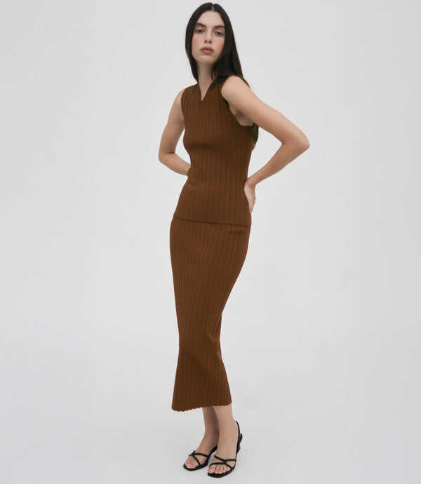 rosetta getty RIB SWEATER VEST