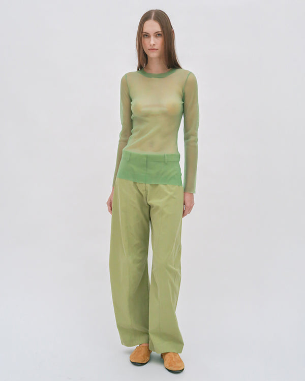 rosetta getty RIBBED LONG SLEEVE TUNIC