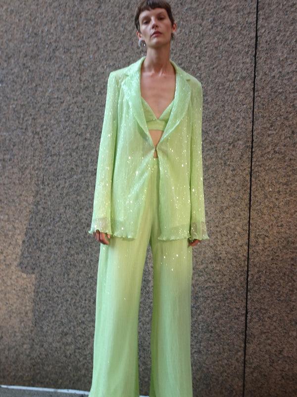 Rosetta Getty Sequin Blazer