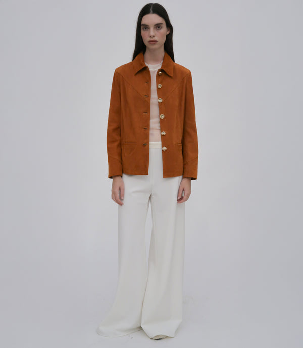 rosetta getty SHIRT JACKET - SUEDE