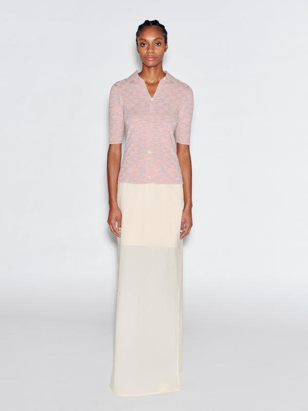 Rosetta Getty SHORT SLEEVE SWEATER SHIRT