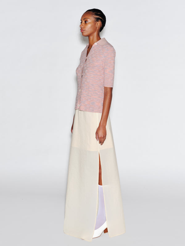 Rosetta Getty SHORT SLEEVE SWEATER SHIRT