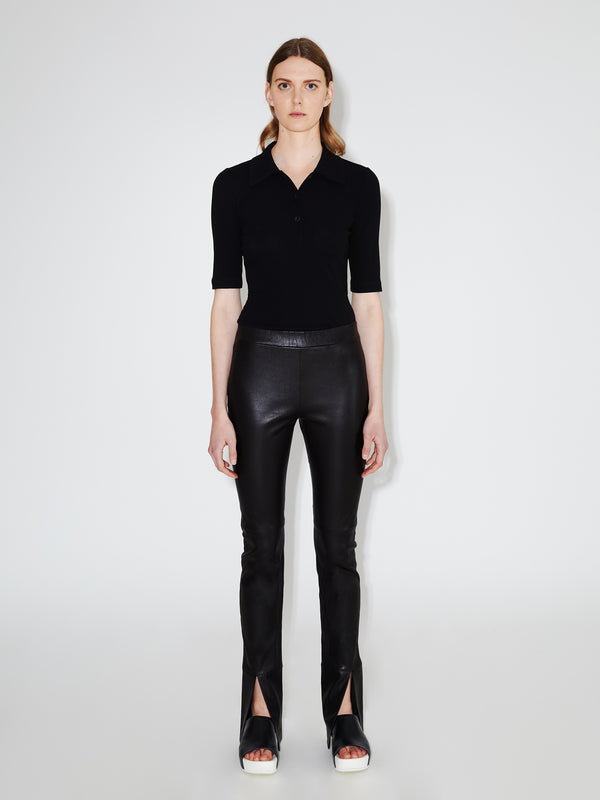 Rosetta Getty Skinny Split Cuff Pant