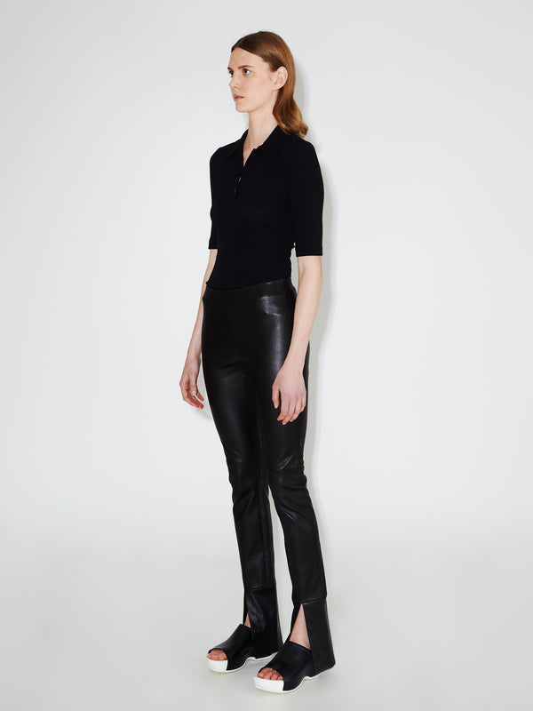 Rosetta Getty Skinny Split Cuff Pant