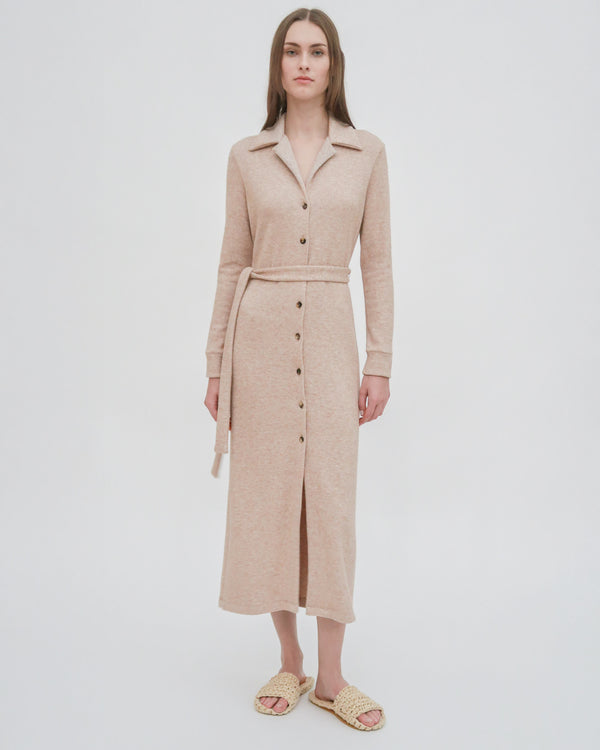 Rosetta Getty SLIM JERSEY SHIRTDRESS