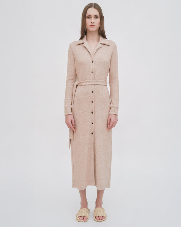 Rosetta Getty SLIM JERSEY SHIRTDRESS