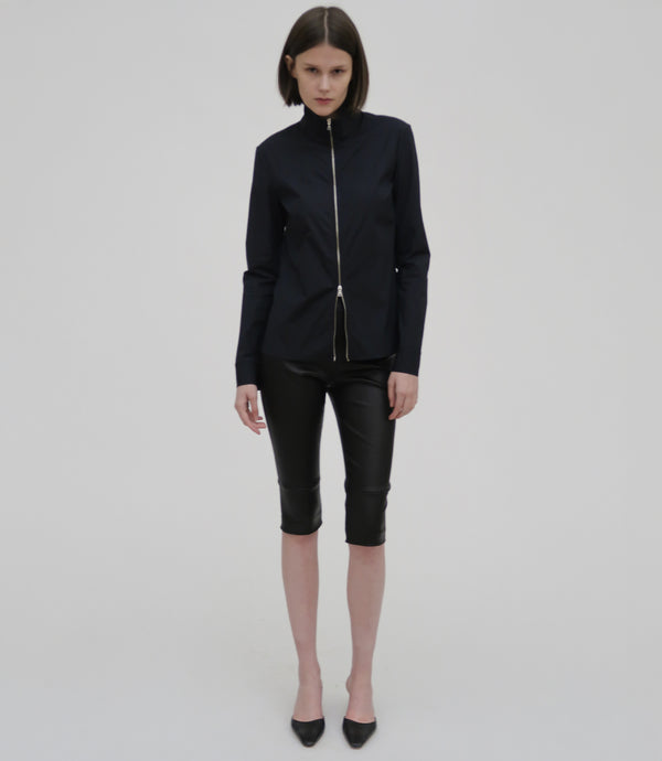 rosetta getty SLIM ZIP-UP SHIRT