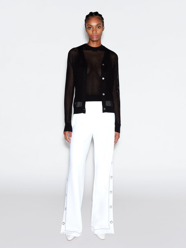 Rosetta Getty SNAP STRAIGHT LEG PANT