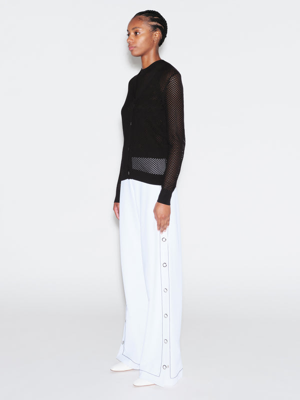 Rosetta Getty SNAP STRAIGHT LEG PANT