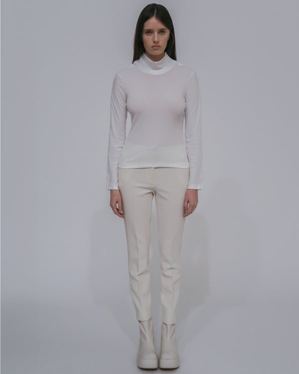 Rosetta Getty SNAP TURTLENECK TOP