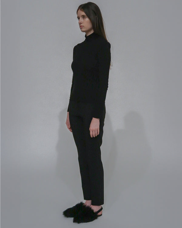 Rosetta Getty SNAP TURTLENECK TOP