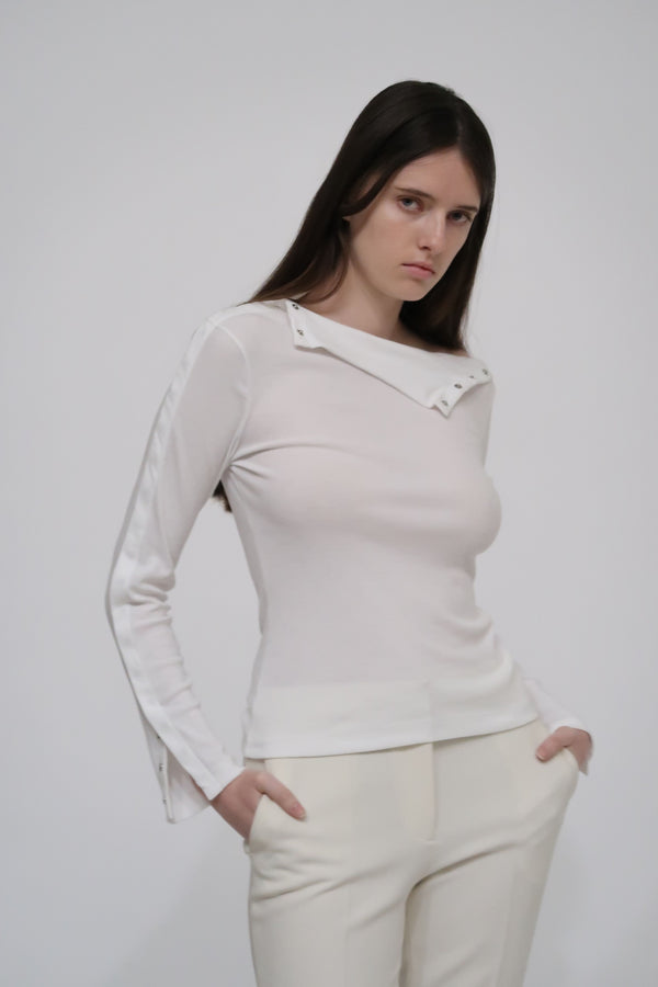 rosetta getty SNAP TURTLENECK TOP