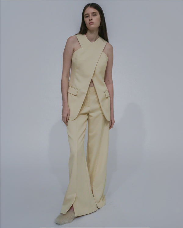 rosetta getty TAILORED CROSS FRONT TOP