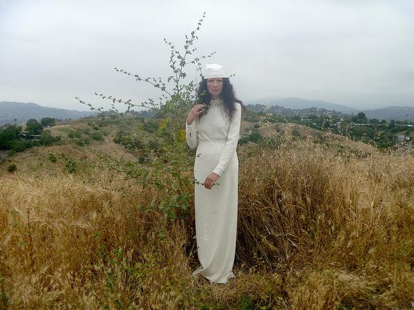 Rosetta Getty TAPERED MAXI SKIRT