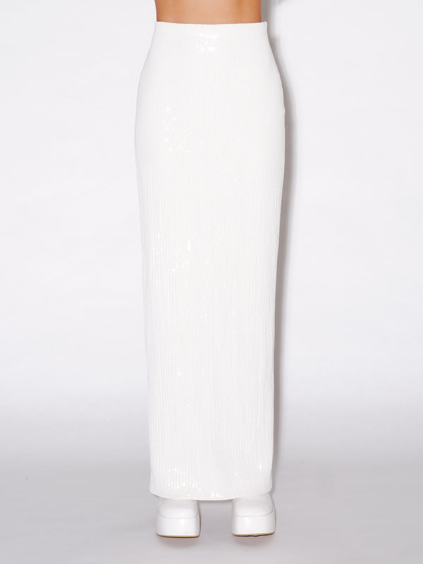 Rosetta Getty TAPERED MAXI SKIRT