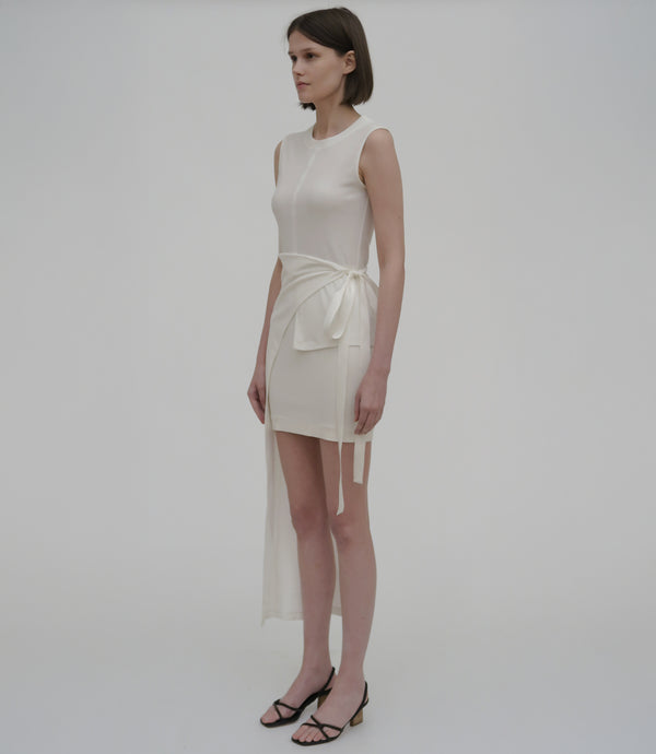 Rosetta Getty Tapered Mini Skirt