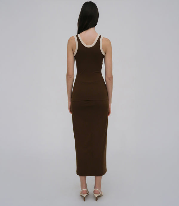Rosetta Getty TUBE SKIRT - RIB JERSEY