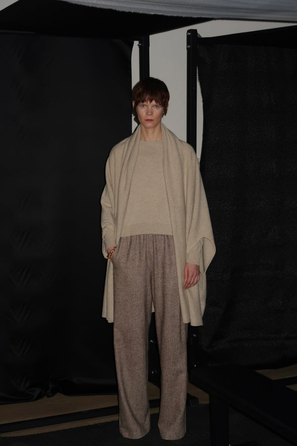 Rosetta Getty TUXEDO TRACK PANT - TWEED SUITING