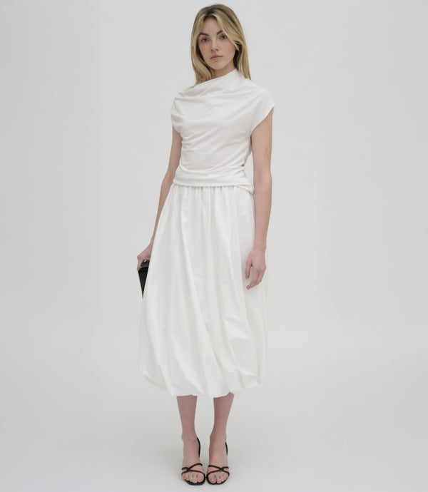 rosetta getty TWIST HEM SKIRT