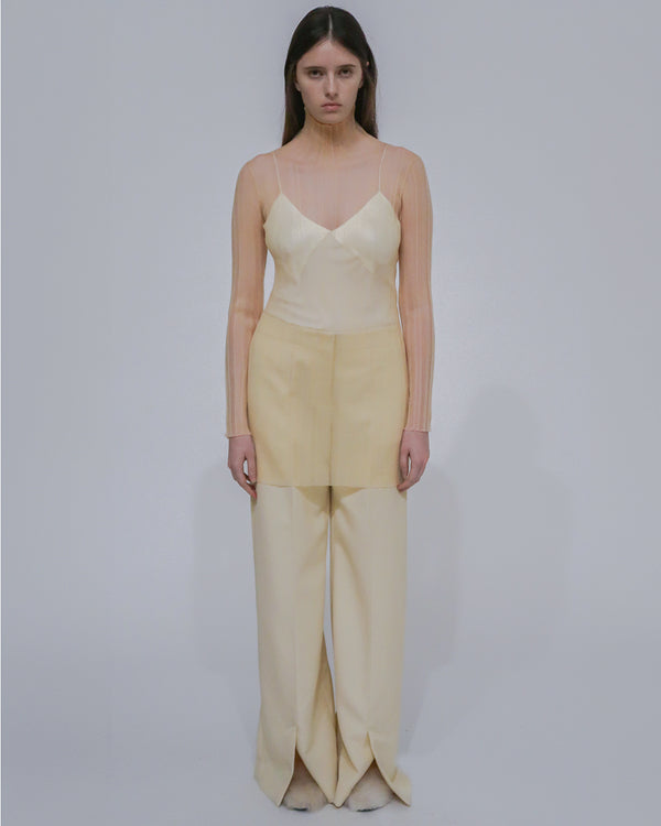 Rosetta Getty VENT HEM PANT