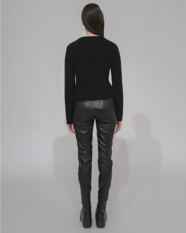 Rosetta Getty ZIP UP CARDIGAN