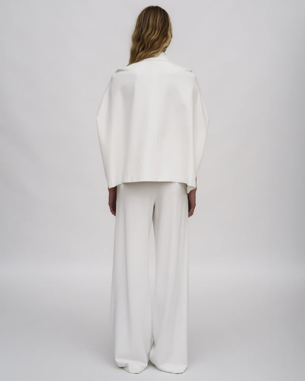 Rosetta Getty ZIP UP COCOON CAFTAN TOP - SOLID