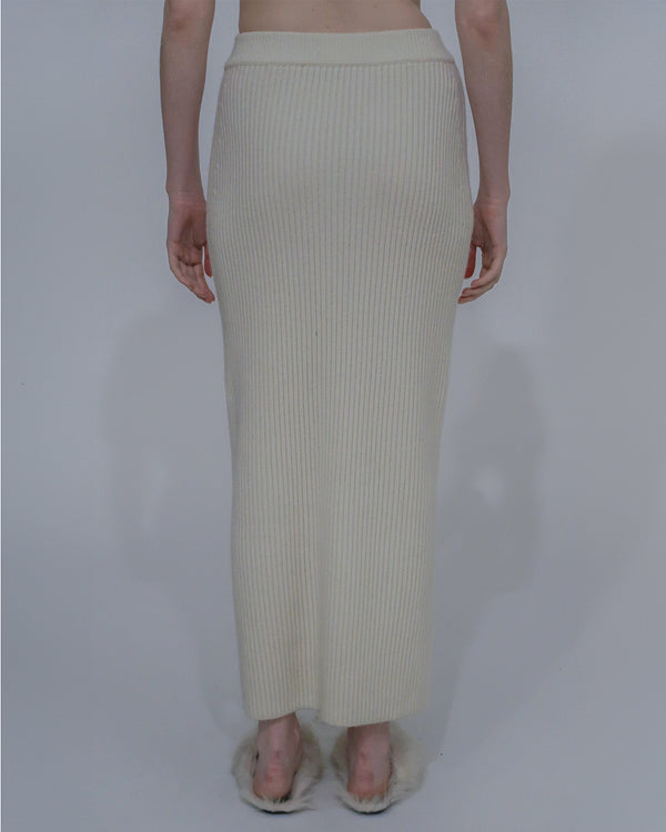 Rosetta Getty ZIP UP MAXI SKIRT