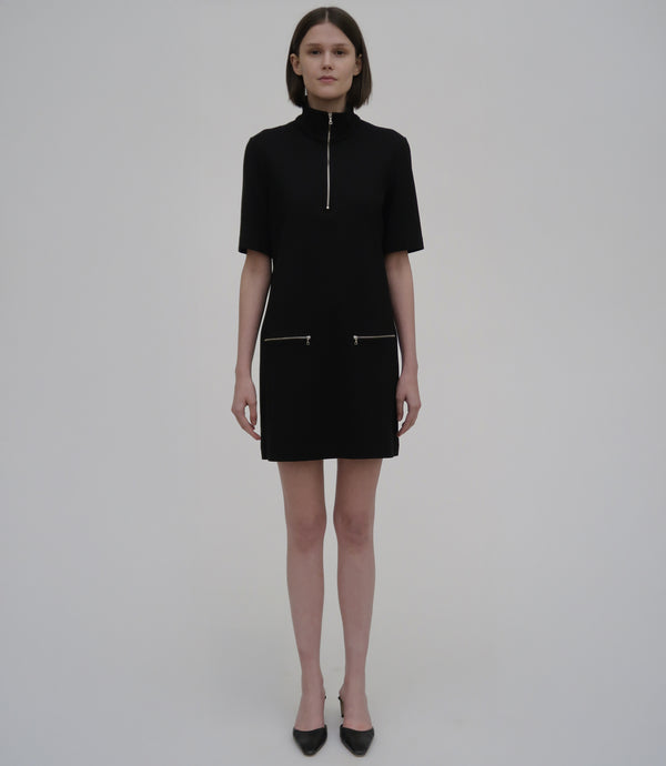 Rosetta Getty ZIP-UP SHIFT DRESS