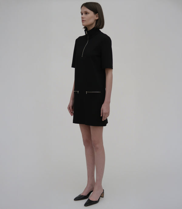 Rosetta Getty ZIP-UP SHIFT DRESS