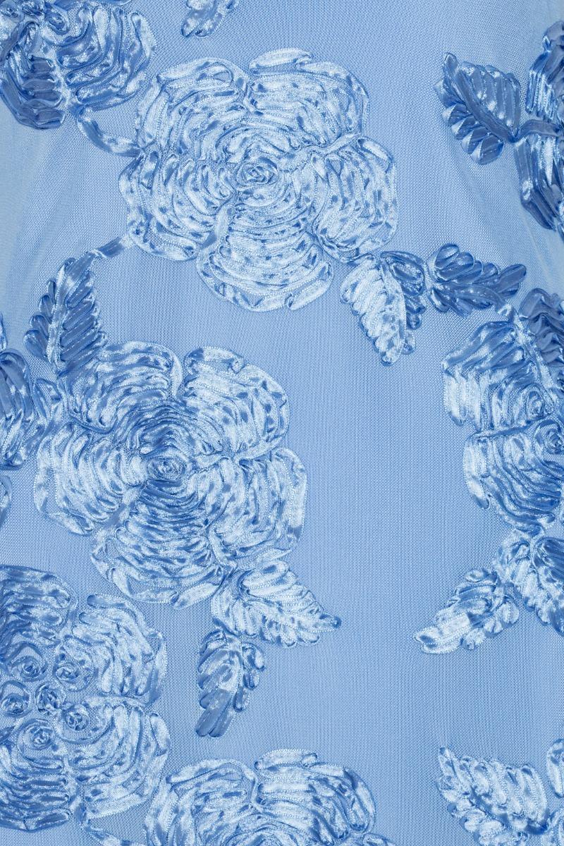 Rotate Birger Christensen Beaded Halterneck Dress Blue