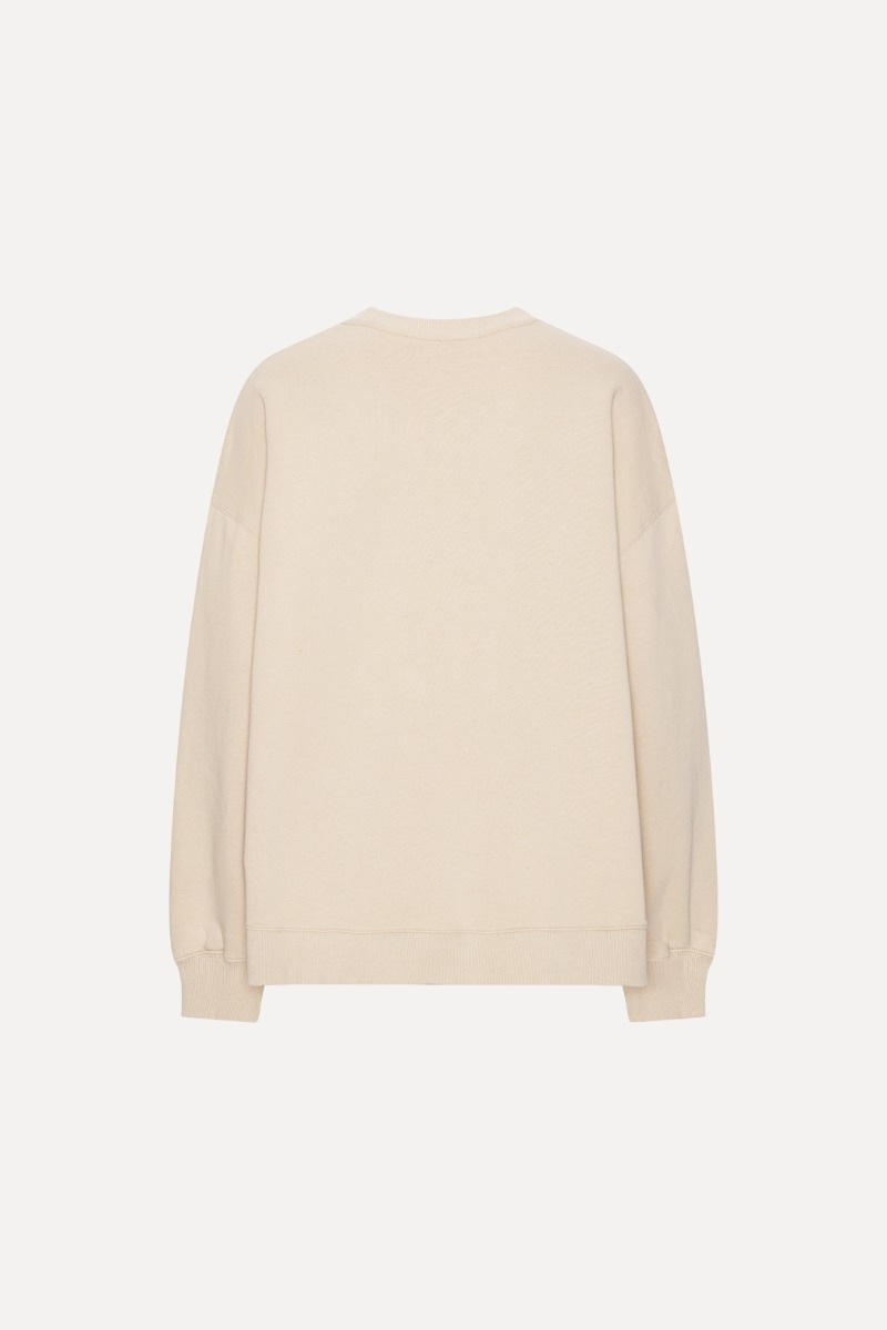 Rotate Birger Christensen Heavy Sweat Crewneck Beige