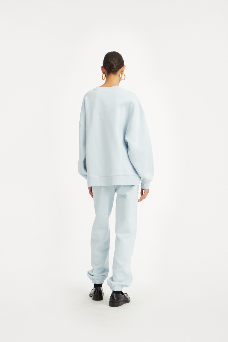 Rotate Birger Christensen Heavy Sweatpants Light Blue