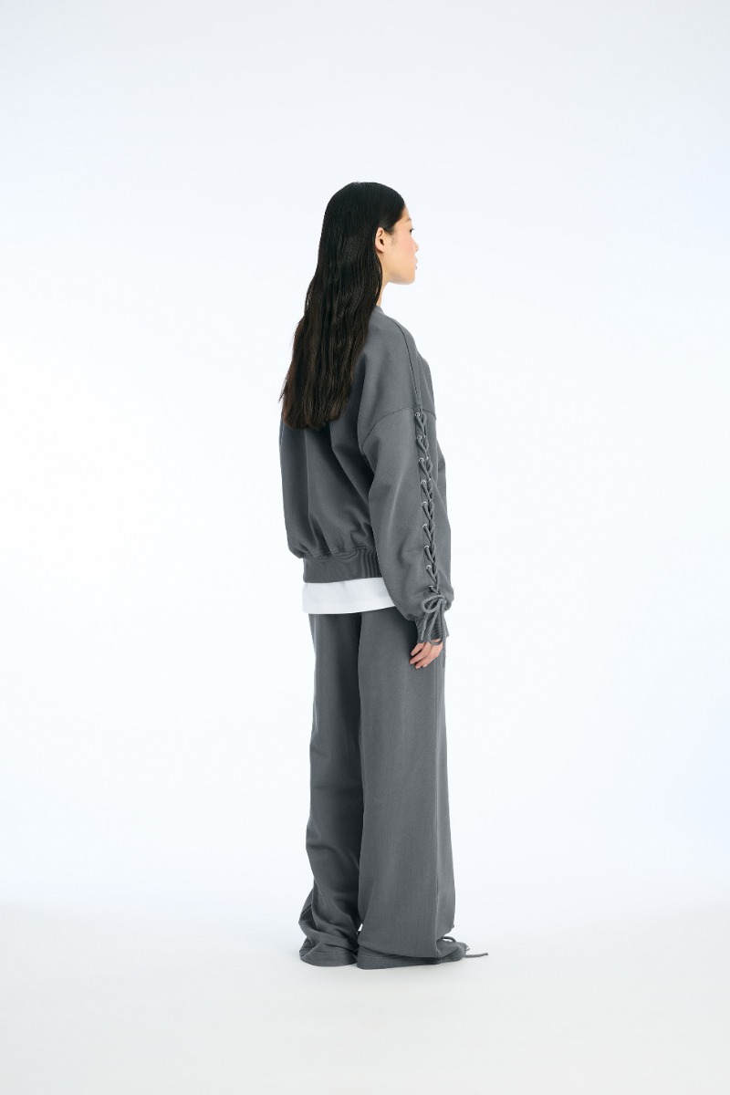 Rotate Birger Christensen Lacing Sweatpants Dark Grey