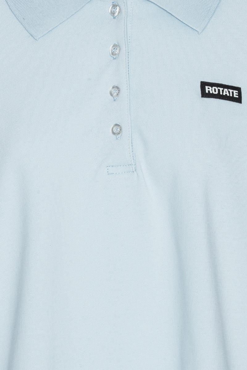 Rotate Birger Christensen PIQUE LONGSLEEVE POLO SKYWAY