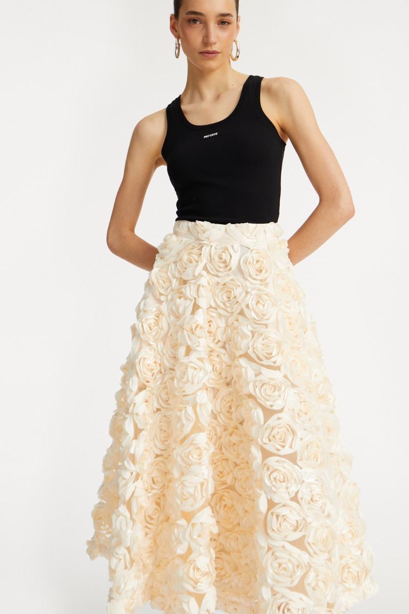 Rotate Birger Christensen Basic Tank Top Black