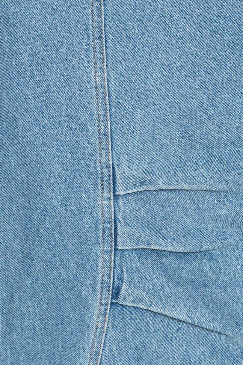 Rotate Birger Christensen CARGO DENIM PANTS BLUE